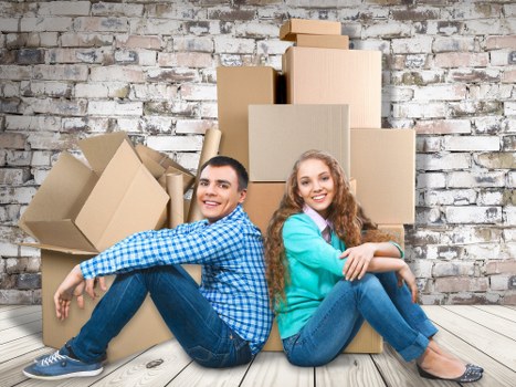 Free quote policy concept for a local moving service