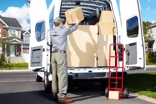 Student moving checklist and packed boxes for Hamptonhill removal service